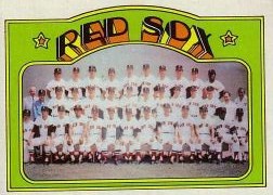 1972 Topps Baseball Cards      328     Boston Red Sox TC